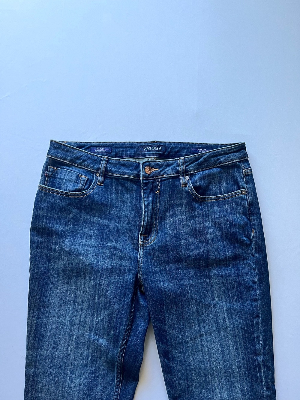 Vigoss Marley Super Skinny Mid Rise Jeans 34